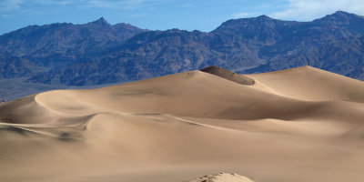 Panorama - Mesquite Flat Sand Dunes, Death Valley