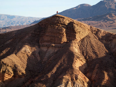 With tripod and camera early in the morning, Death Valley