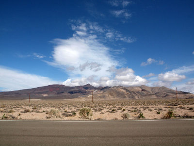 A desert sky, Death Valley
