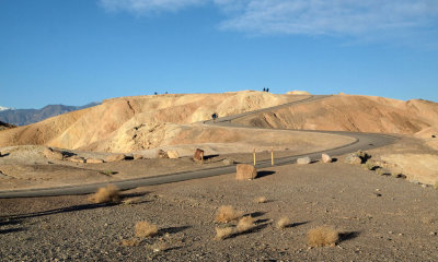 Path to Zabriski Point, Death Valley
