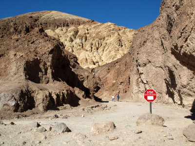 Entrance to Golden Canyon, Death Valley