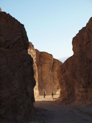 Near the entrance of the Golden Canyon, Death Valley