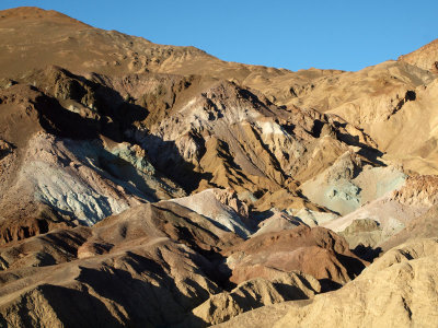 Artist's Palette just before sunset, Death Valley