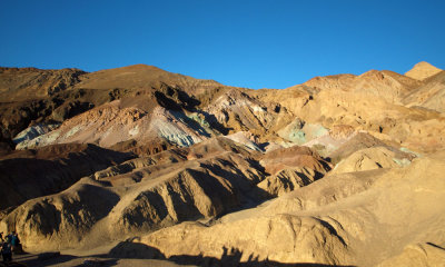 Artist's Palette just before sunset, Death Valley