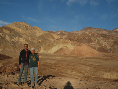 Colored Rock on Artists Drive, Death Valley