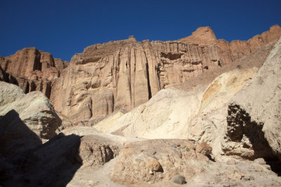 The red cathedral, Golden Canyon, Death Valley