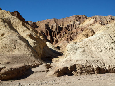 A view from Golden Canyon, Death Valley