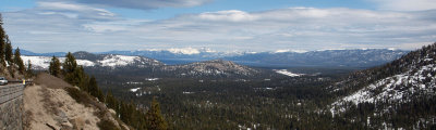 First view of Lake Tahoe