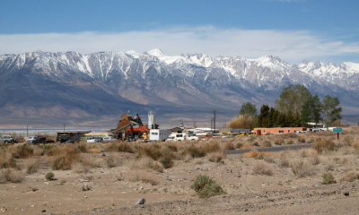 Entering Death Valley