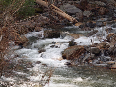 The South Fork American River on the way to Lake Tahoe