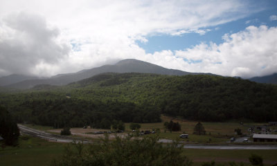 Cloudy morning in the White Mountains