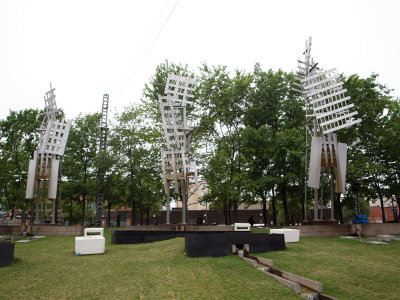 One of the venues for the Montreal Jazz Festival