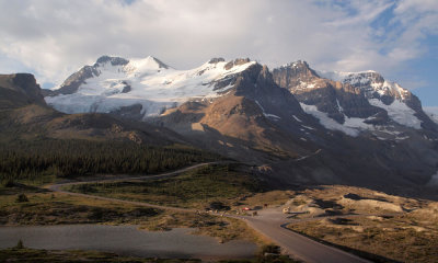 Early morning at Columbia Icefield