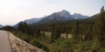 Panorama - Beside the Athabasca River