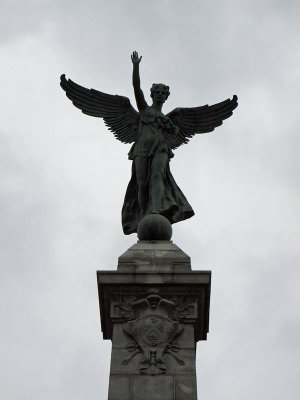 Statue on George-Étienne Cartier Monument, Montreal