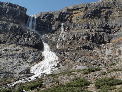 Bow Glacier Waterfall