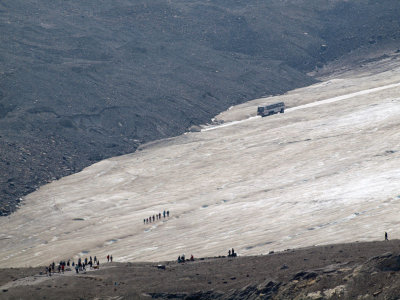 On the Athabasca Glacier