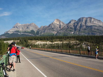 Crossing the North Saskatchewan River