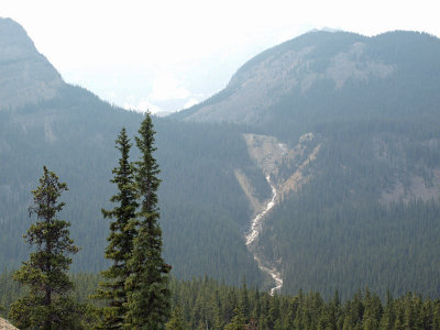 Stream cascading down the mountain