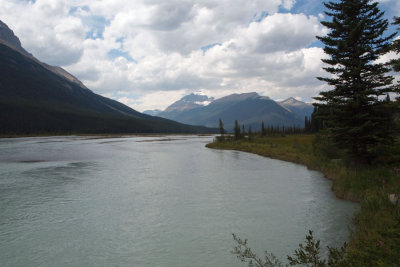 The North Saskatchewan river