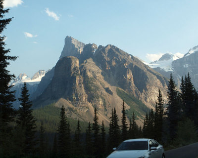 Mount Temple, the highest peak in the Lake Louise area