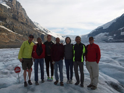 On the Athabasca Glacier