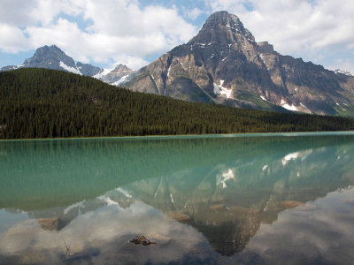 Reflections in Waterfowl Lakes