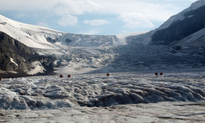 Canadian Rockies bike ride - Columbia Icefield