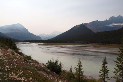 The Athabasca river