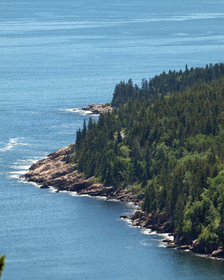 A view from Gorham Mountain, Acadia National Park