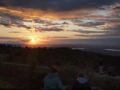 Sunset from Cadillac Mountain, Acadia National Park