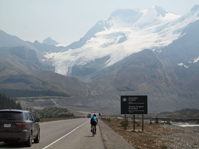 Approaching the Columbia Icefield
