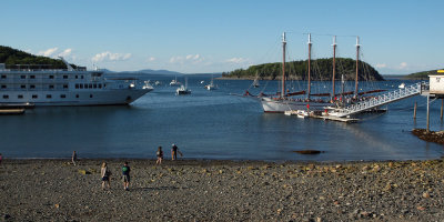 From the Bar Harbor Shore path