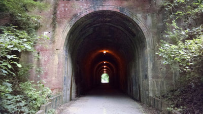 June 7th - Dalecarlia tunnel on the Capital Crescent Trail