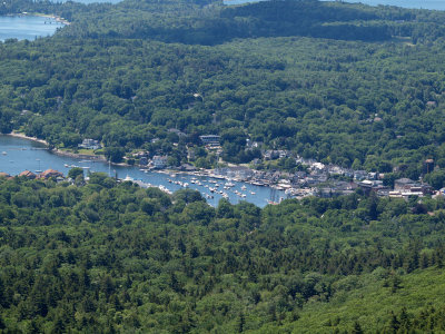 Camden, from the Ocean Overlook