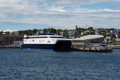 The catamaran to Nova Scotia