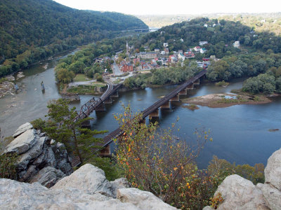 Harpers Ferry from Maryland Heights
