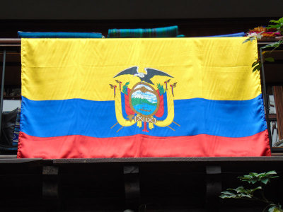 The Ecuadoran flag