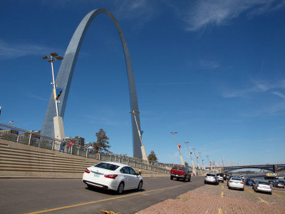 The arch and the riverfront, St. Louis