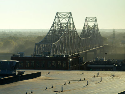 MLK bridge from the apartment in St. Louis