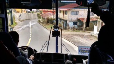 Leaving Papallacta, Ecuadoran Andes