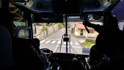Leaving Papallacta, Ecuadoran Andes