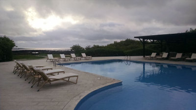 Pool at the Finch Bay Hotel, Santa Cruz Island, Galapagos