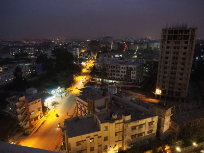 Bangalore night sky