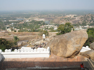 View from hilltop, Shravanabelagola