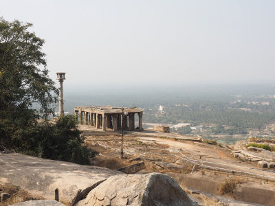 On Vindhyagiri hill in Shravanbelagola