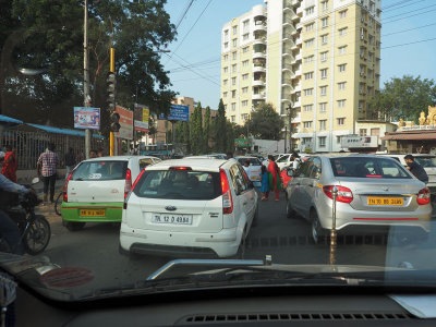 Crawling traffic, Chennai