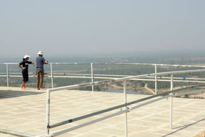 An overlook on Vindhyagiri hill, Shravanagelagola