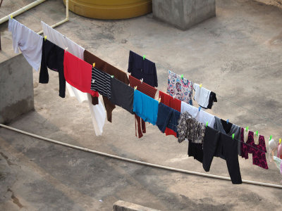Laundry - A view from a penthouse