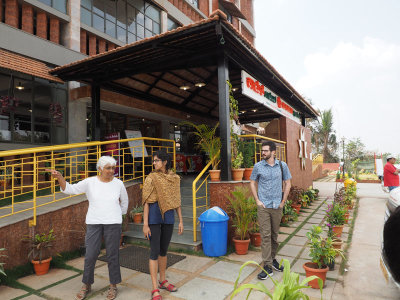 Lunch stop on the way to Sakleshpur